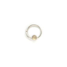 Load image into Gallery viewer, Opal Septum Ring - Daith, Rook, Helix