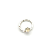 Load image into Gallery viewer, Opal Septum Ring - Daith, Rook, Helix