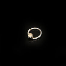 Load image into Gallery viewer, Opal Septum Ring - Daith, Rook, Helix