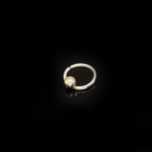 Opal Septum Ring - Daith, Rook, Helix