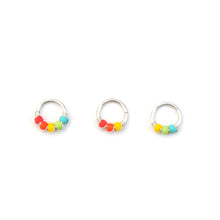 Load image into Gallery viewer, Rainbow Septum Ring - Septum, Rook, Daith, Helix