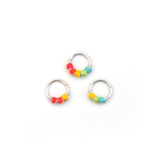 Load image into Gallery viewer, Rainbow Septum Ring - Septum, Rook, Daith, Helix