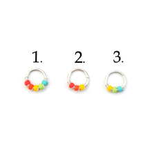 Load image into Gallery viewer, Rainbow Septum Ring - Septum, Rook, Daith, Helix
