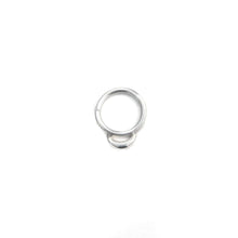 Load image into Gallery viewer, Silver Moon Septum Ring