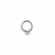 Load image into Gallery viewer, Silver Skull Septum  - Rook, Helix, Daith