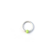 Load image into Gallery viewer, Bright Colour Bead Hoop - Septum, Rook, Daith, Helix