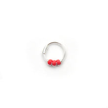 Load image into Gallery viewer, Red White &amp; Blue Earring - Cartilage Hoop, Nose Ring