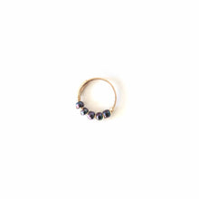 Load image into Gallery viewer, Silver Cartilage Hoop Earrings Huggie Earrings Iridescent Cartilage Hoop for Ear Piercing, Nose Nose Piercing, or Helix Piercing Gold / Single (One Piece) MidwinterHollow