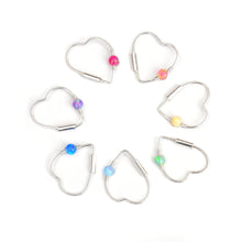 Load image into Gallery viewer, Opal Heart Earring - Ear, Cartilage