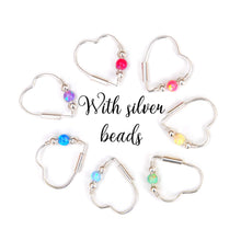 Load image into Gallery viewer, Opal Heart Earring - Ear, Cartilage