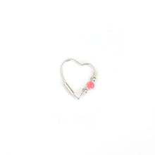 Load image into Gallery viewer, Opal Heart Earring - Ear, Cartilage