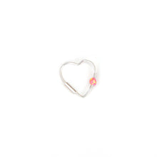 Load image into Gallery viewer, Opal Heart Earring - Ear, Cartilage