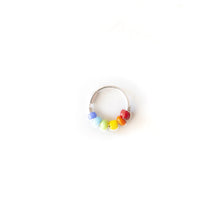 Load image into Gallery viewer, Silver Cartilage Hoop Earrings Huggie Earrings Rainbow Cartilage Huggie Earring for Ear Piercing, Nose Piercing, or Cartilage Piercing MidwinterHollow