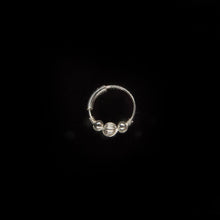 Load image into Gallery viewer, Silver Huggie Hoop Earrings - Cartilage Hoop, Earrings,