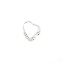 Load image into Gallery viewer, Opal Heart Earring - Ear, Cartilage