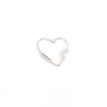 Load image into Gallery viewer, Opal Heart Earring - Ear, Cartilage