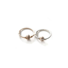 Load image into Gallery viewer, Silver Gold Cartilage Hoop Earrings Huggie Earrings Gold Huggie Hoop Earring, Ear, Nose, Cartilage, Tragus MidwinterHollow