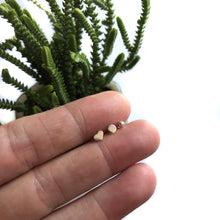 Load image into Gallery viewer, Heart, Circle, Dot  Silver Mixed Stud Earrings - Asymmetrical Stud Set
