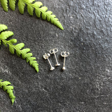 Load image into Gallery viewer, Mismatch Round &amp; Crystal Sterling Silver Stud Set - Asymmetrical Studs
